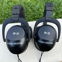 Isolation headphones