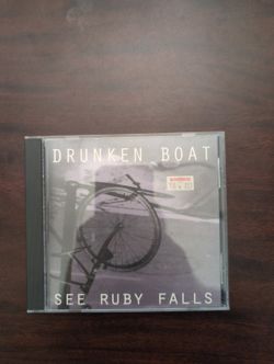 Drunken Boat See Ruby Falls CD 1992 First Warning Records Indie Rock