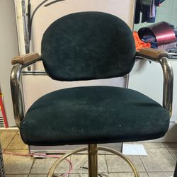 3 Mint Vintage Green High top Barstools(READ!!!)