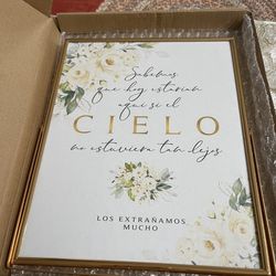Memorial Table Frame 8x10