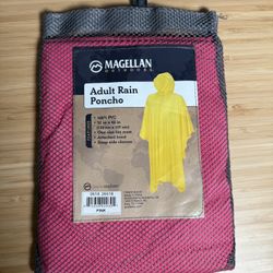 Magellan Pink Adult Rain Poncho