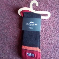 Brand New "Coach"Socks, Pick Up.