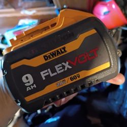 DeWalt Flex volt Battery  9AH  20V/60V