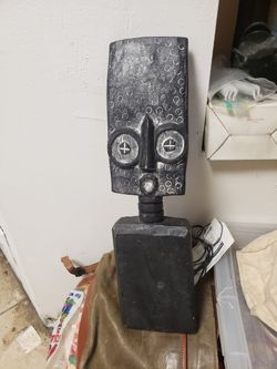 Handcrafted wooden sculpture