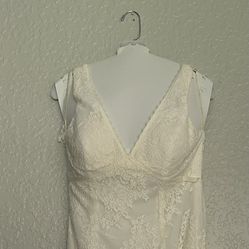 Altered Wedding Dress- Size 12