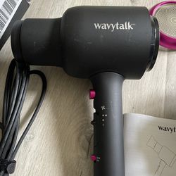 Wavytalk Ionic Hair Blow Dryer with Diffuser for Curly Hair Professional Salon Attachment Diffuser and Concentrator Nozzle