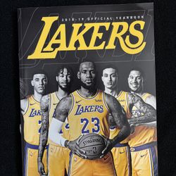 2018-2019 LA Lakers Official Yearbook