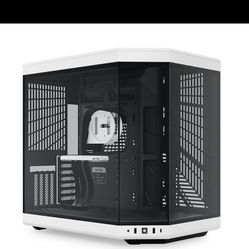 Brand New HYTE Y70 ATX Mid-Tower Case - Black/White Model:CS-HYTE-Y70-BW No LCD screen in front Case only