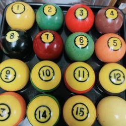 Pool Table Balls