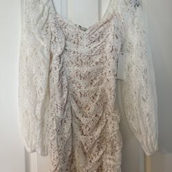Beautiful white lace dress