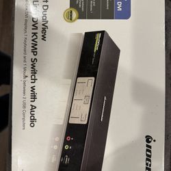IOGEAR 2-Port 4K Dual View KVMP Switch with HDMI Connection, USB 3.0 Hub and Audio (TAA) GCS1942H (3 Left)