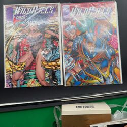 Lot Of 2 Wild C.A.T.S Comics - #4 & 8.  Jim Lee 1(contact info removed)