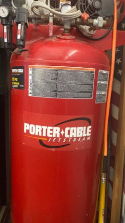 Air compressor (PORTER CABLE)jet stream  Red Color