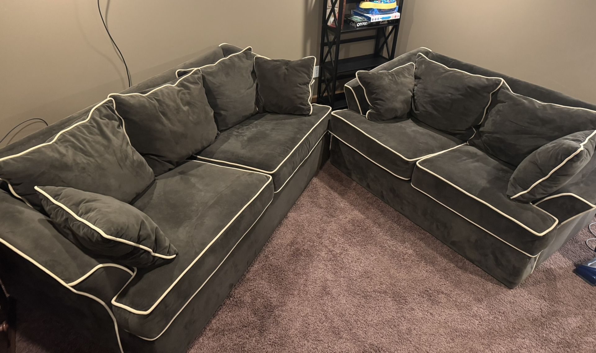 Sofa and Loveseat