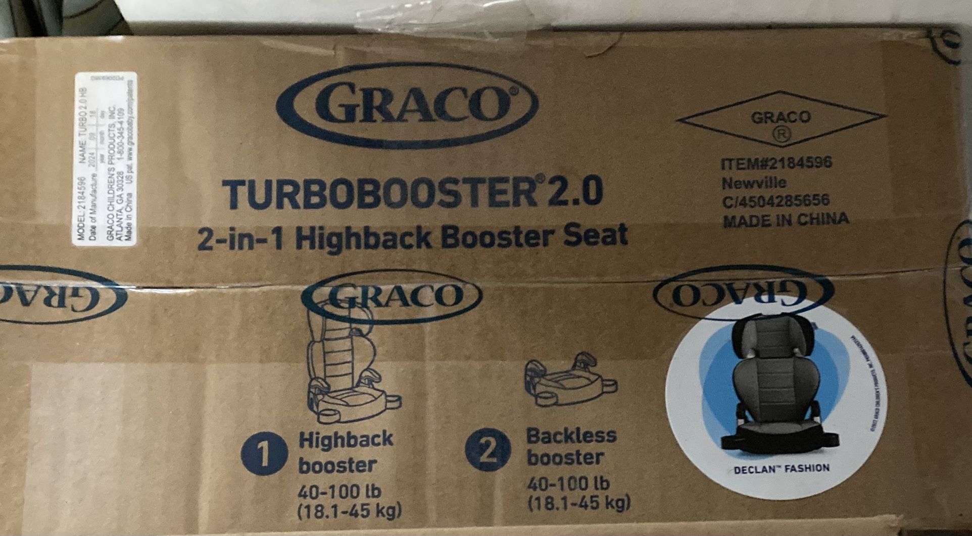 Turbo Booster 2.0 Seat