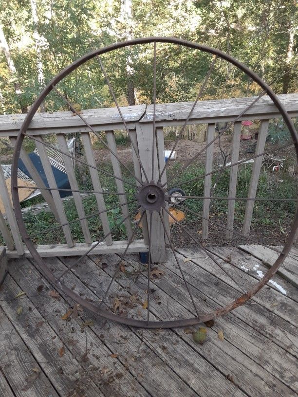 R488 54" Steel Wagon Wheel