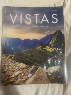 Spanish Vista Book