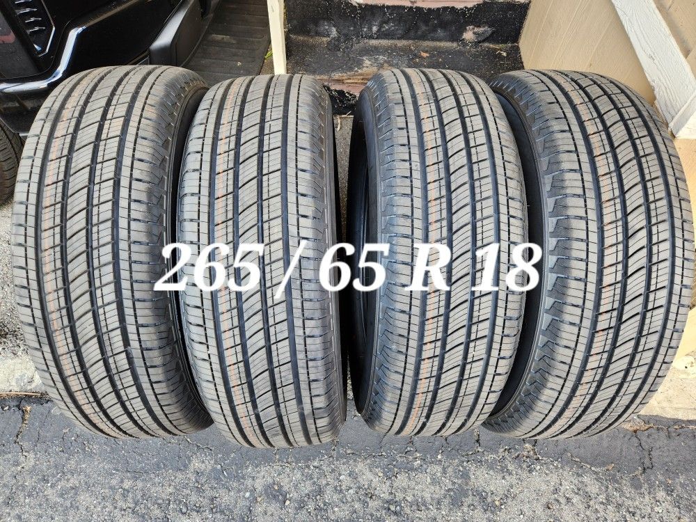265 / 65 R 18 (4) TIRES MICHELIN