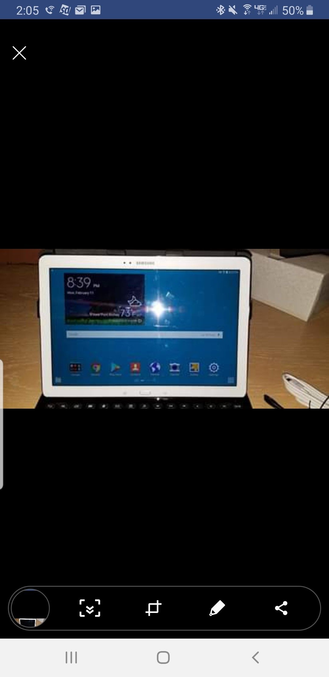 Samsung galaxy tab pro 12.2 32 gig