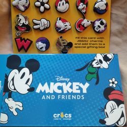 Mickey Mouse Croc Jibbitz ,13 Pieces Set for Sale in Odessa, TX