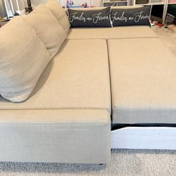 Sectional Pullout Sleeper Bed w/storage Good Condition