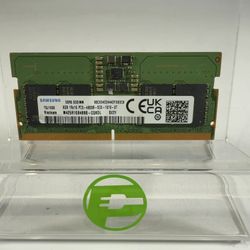 Samsung 8GB (1x8GB) RAM DDR5 4800MHz SODIMM Laptop Memory
