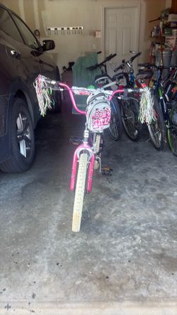 Pink Bicycle For Girls