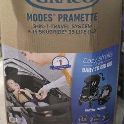 Graco Modes Pramette 3 In 1 Travel System  NEW
