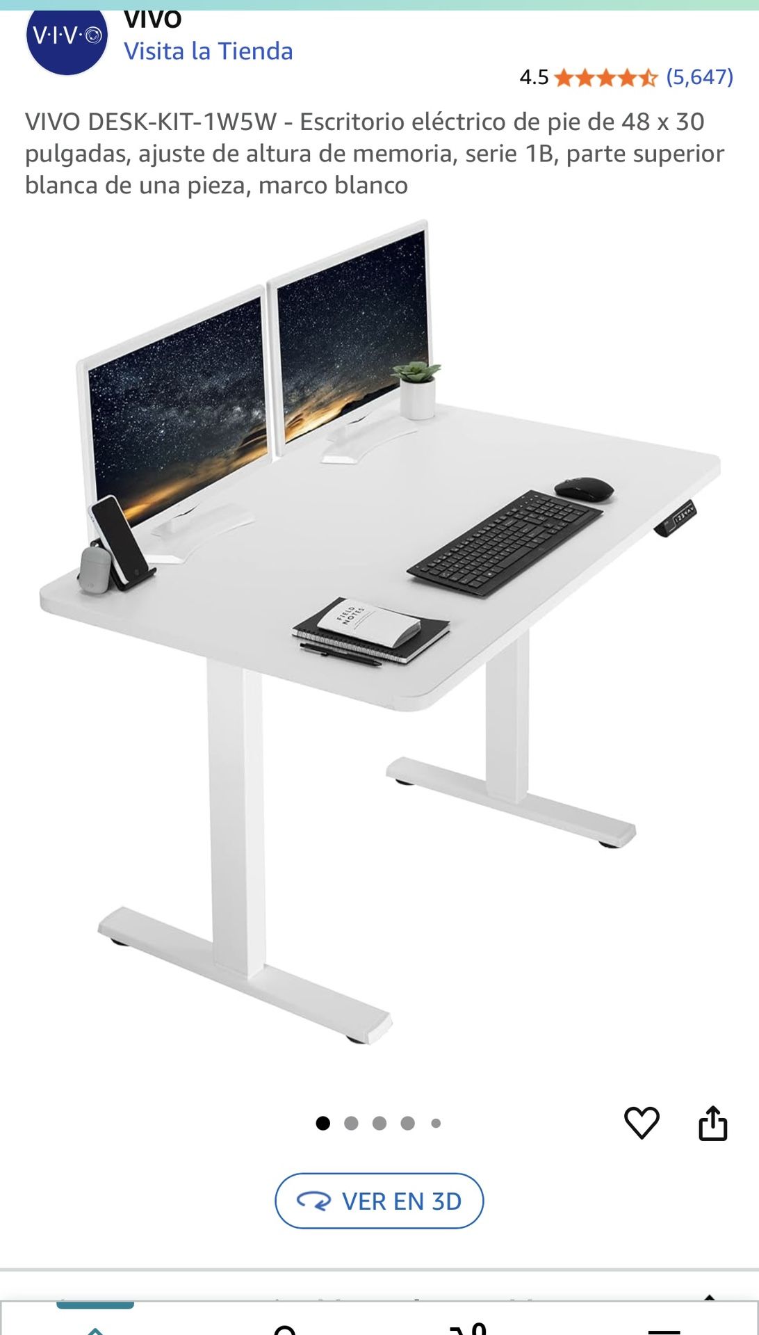 Vivo Standing Desk