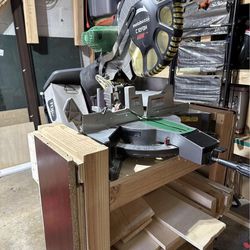 C12FDH 12” dual compound miter saw with work-can extend table
