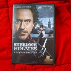 Sherlock Holmes A Game Of Shadows Dvd