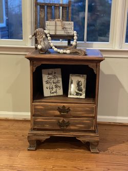 Rustic End Table 