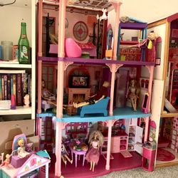 Complete Barbie Dream House Doll House Kelly Doll Accessories Skipper Ken All That You Need To Play House for Sale in Simi Valley CA OfferUp
