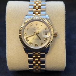 Rolex date just 36mm turn o graph bezel