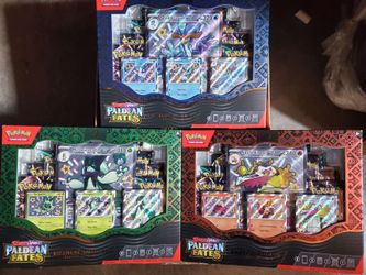 Paldean Fates Premium Collection boxes