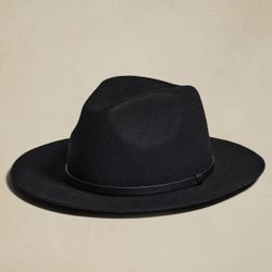 Black Fedora L/XL Men