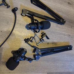 Square rock Podcast equipment 