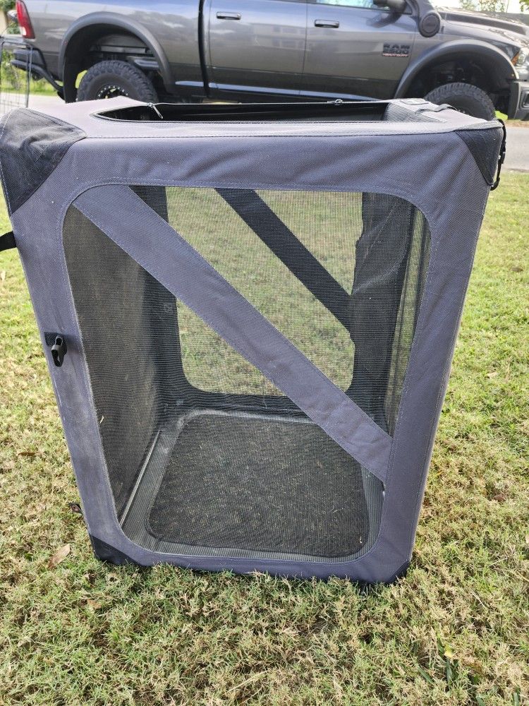 Outdoor Puppy Pet Small Dog Folding Portable Kennel Pet Crate