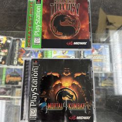 Mortal Kombat Ps1 Games $65 Each Gamehogs 11am-7pm