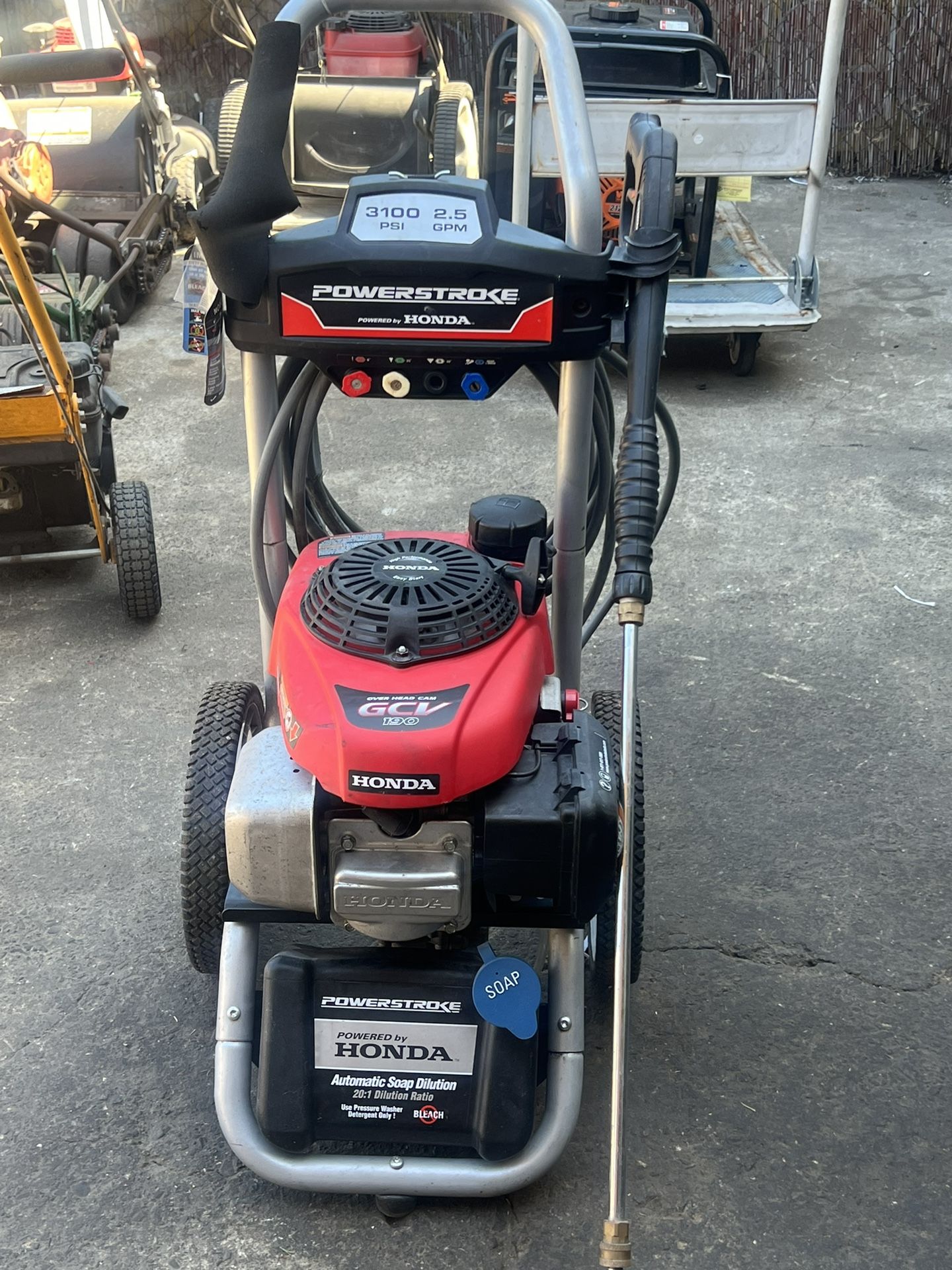 Power Washer Honda Gcv190 Engine for Sale in Huntington Beach CA