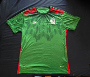 MEXICO MEN'S GREEN HOME SOCCER JERSEY SIZE LARGE
