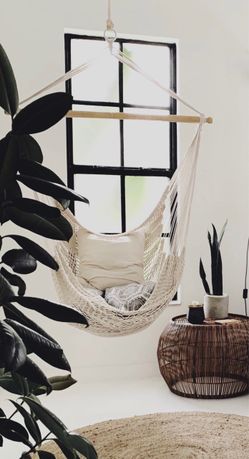 Boho Hammock Rope Chair Swing