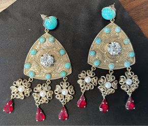 Thot Gioielli Made in Italy Vintage Chandelier Earrings