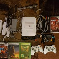 Xbox 360 with games & Accessories - video gaming - by owner