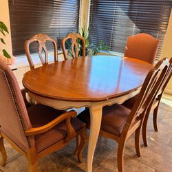 Ethan Allen French Provincial Country Dining Set