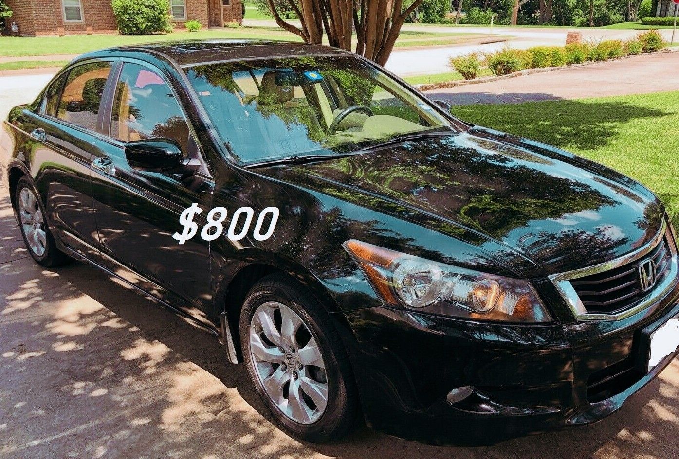 ✅✅📗💲8OO URGENT I sell my family car 2OO9 Honda Accord Sedan EX-L V6 Super cute and clean in and out.✅✅📗