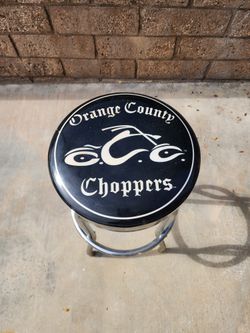 Orange County Choppers Shop Bar Stool