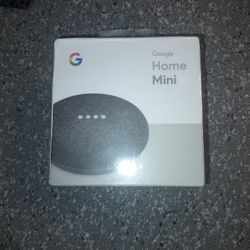 GOOGLE HOME MINI BRAND NEW IN BOX CHARCOAL COLOR 