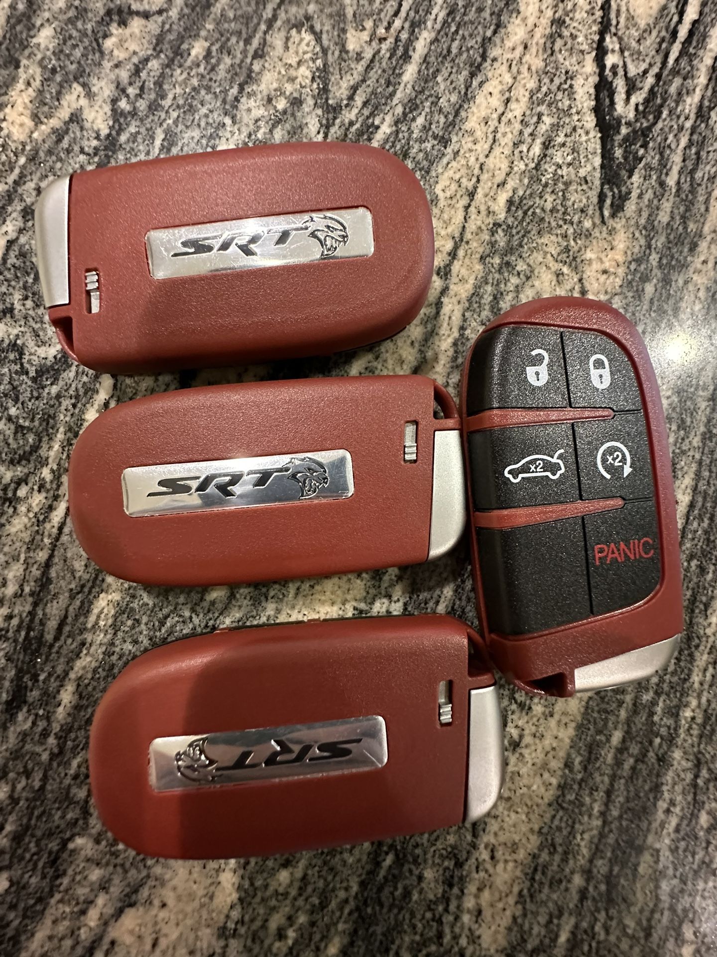 SRT Red Key Fob Shell