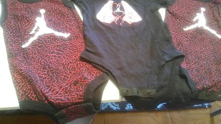 Jordan Baby Girl Onesies